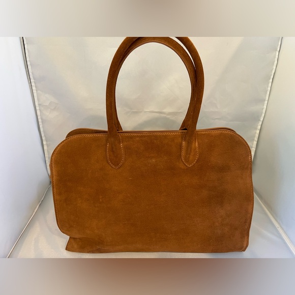 Claudia Firenze Handbags - Chic Tan Suede Claudia Firenze Women's Tote Bag